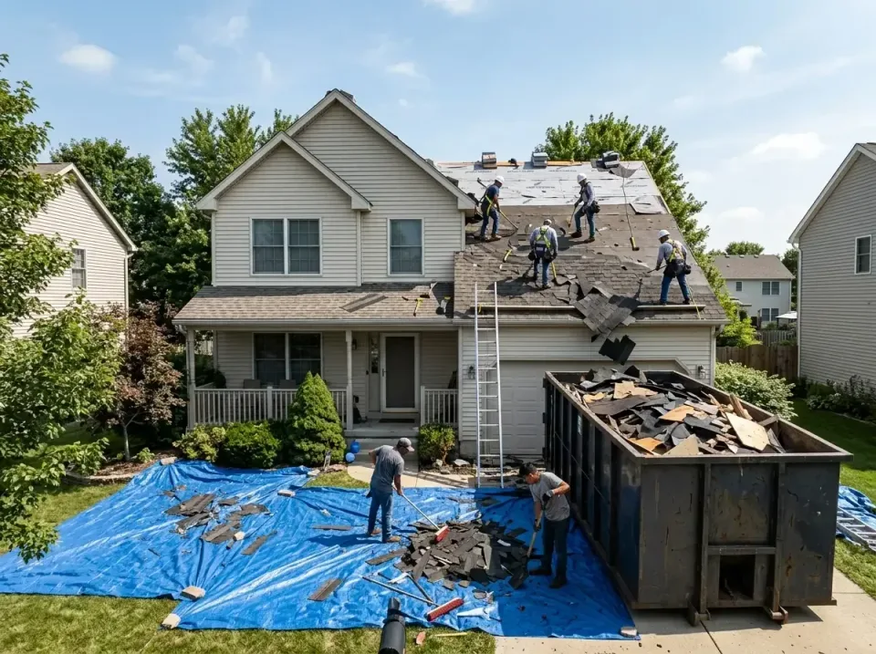 roof-replacement-debris-remova-004 — frequently asked questions, Cheapest Dumpster Rentals in Poinciana, FL